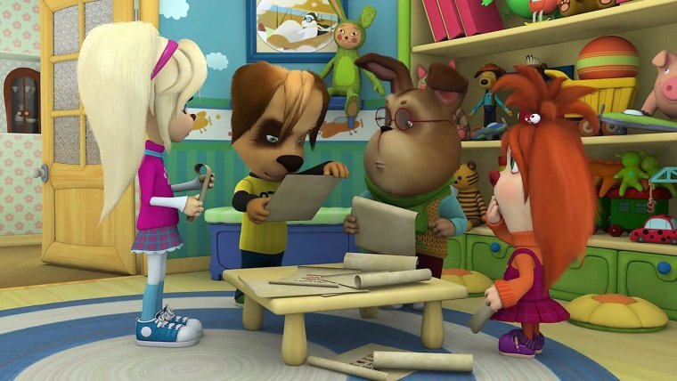 Мультсериал "Барбоскины" роза Барбоскина