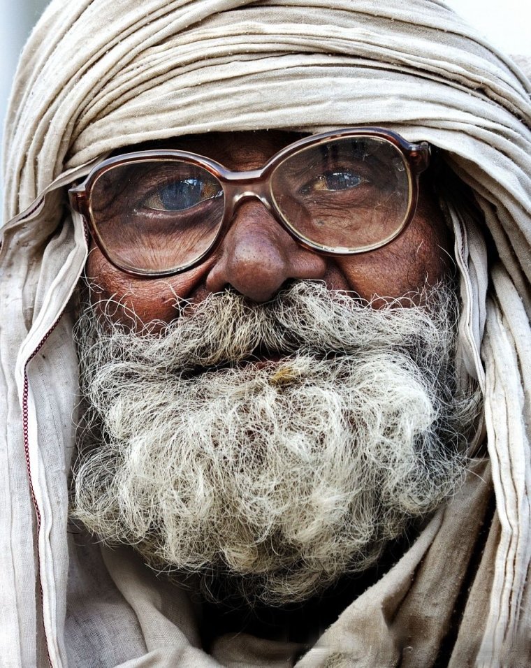 Прикольный дед