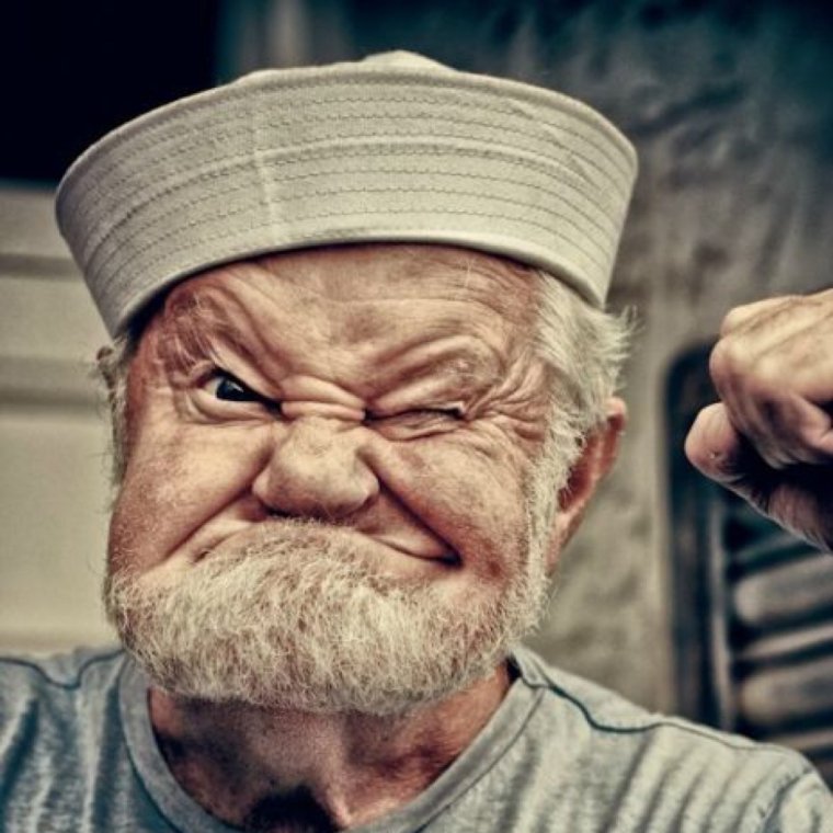 Смешной дед