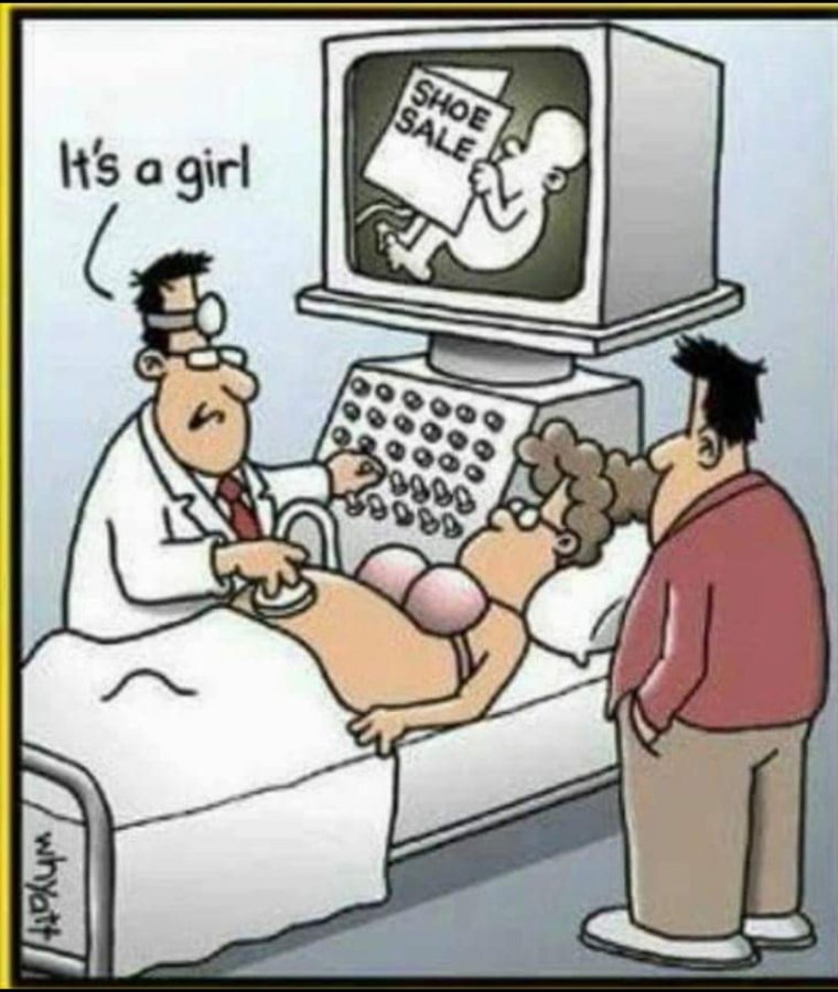 Снимок УЗИ прикол