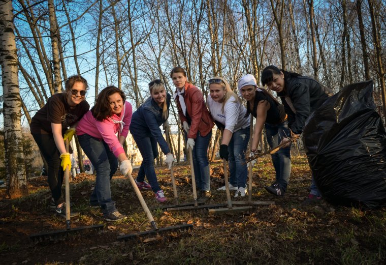Веселый субботник