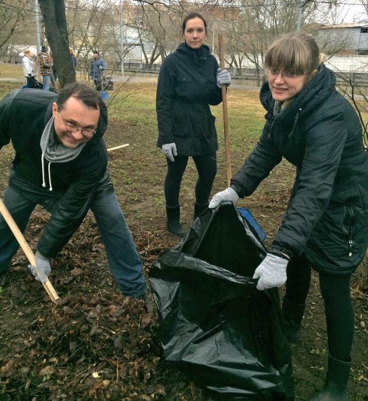 Субботник в Америке