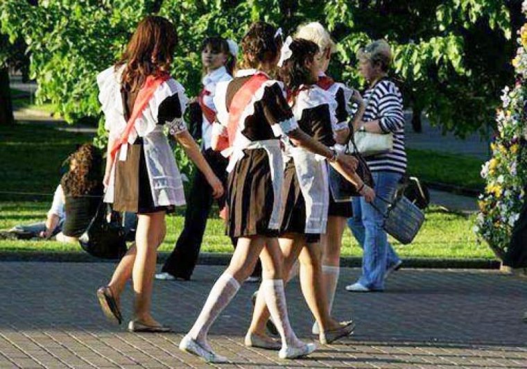 Прикольные выпускницы