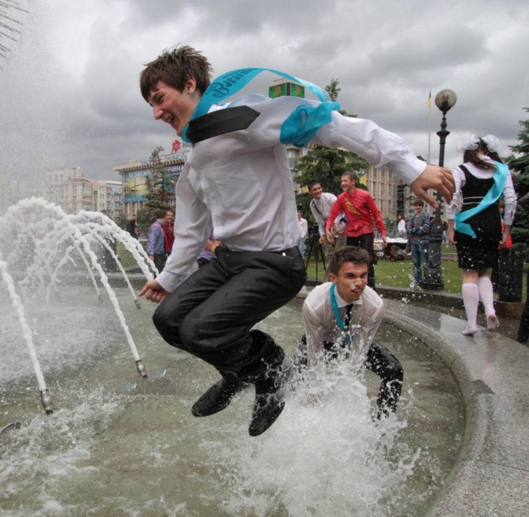 Смешной выпускной