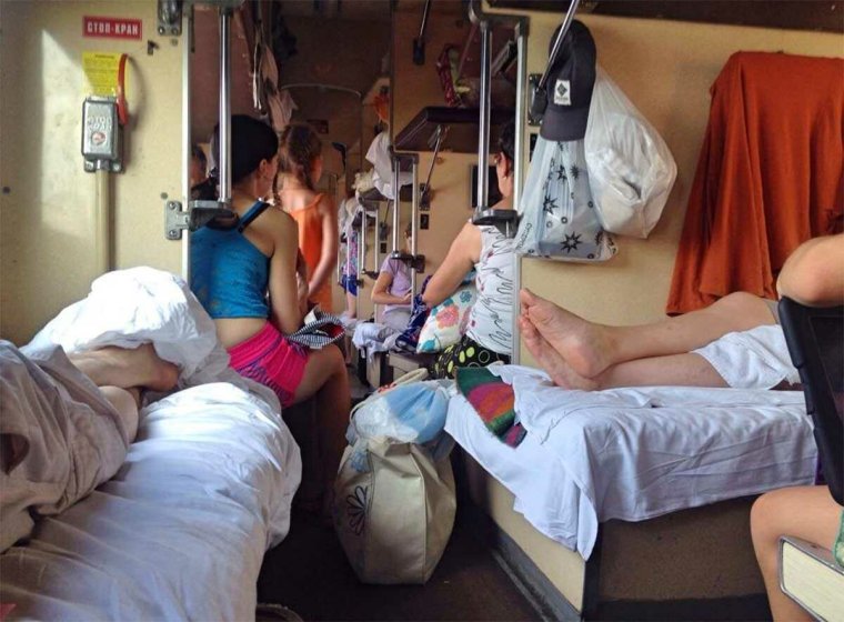 Жара в плацкарте