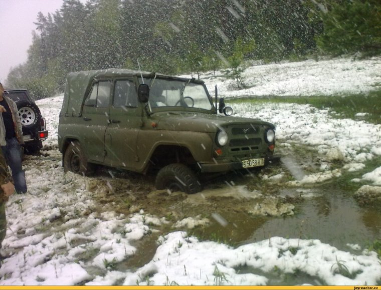 УАЗИК забуксовал