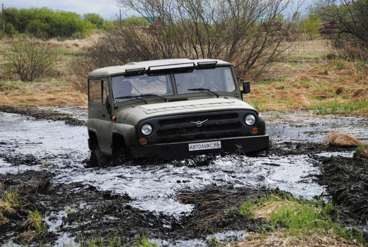 Смешной УАЗ Патриот