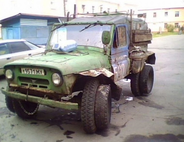 Вездеход из УАЗ 469