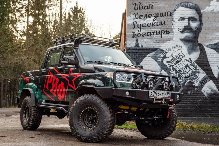 УАЗ 39094 аэрография