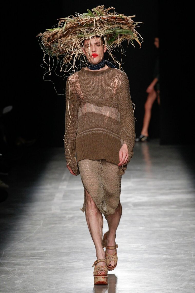 Рик Оуэнс подиум