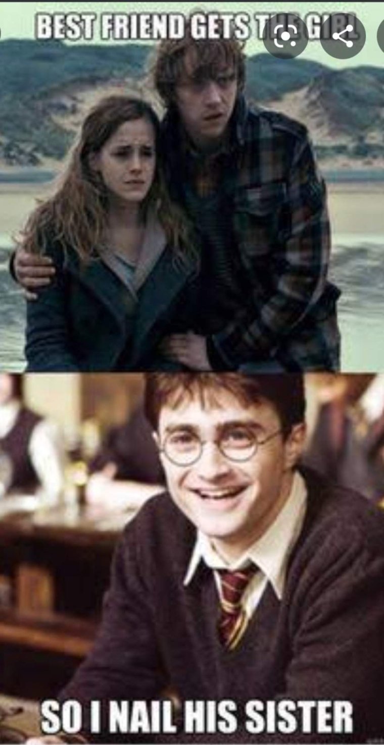 Гарри Поттер и Гермиона Остолбеней