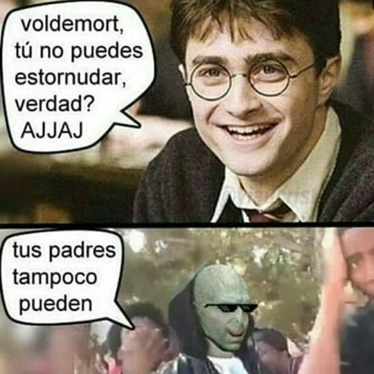 Смех персонажа Гарри Поттер Мем
