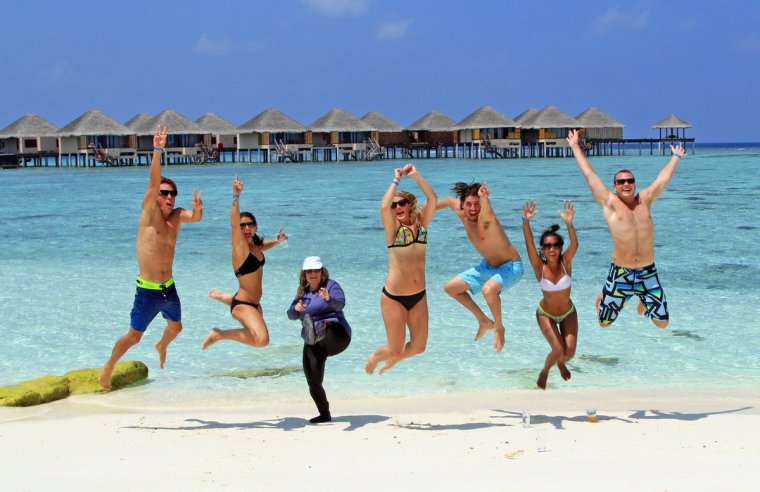 Вечеринка на Мальдивах