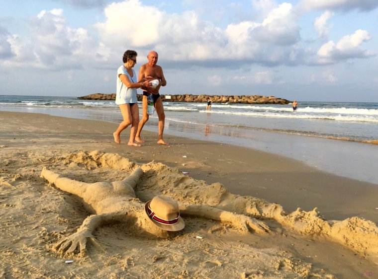 Необычные фотосессии на пляже