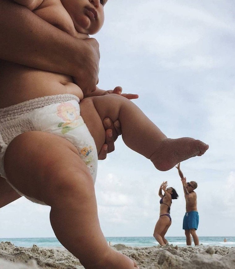 Смешные фотосессии на море