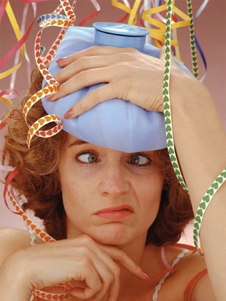 Женщина с похмелья