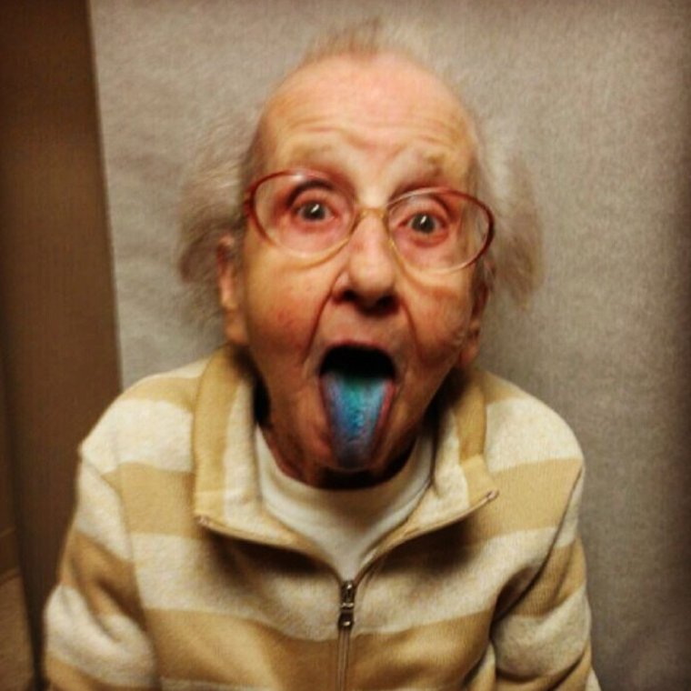 Крутые бабки в старости