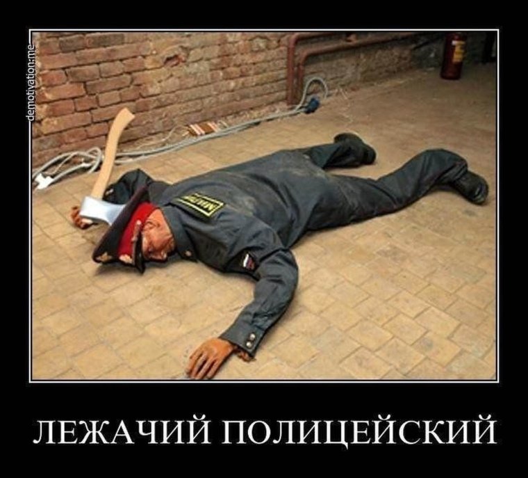 Лежачий полицейский прикол