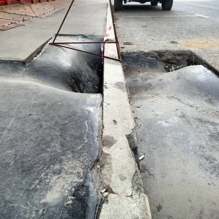 И так сойдет ремонт дороги