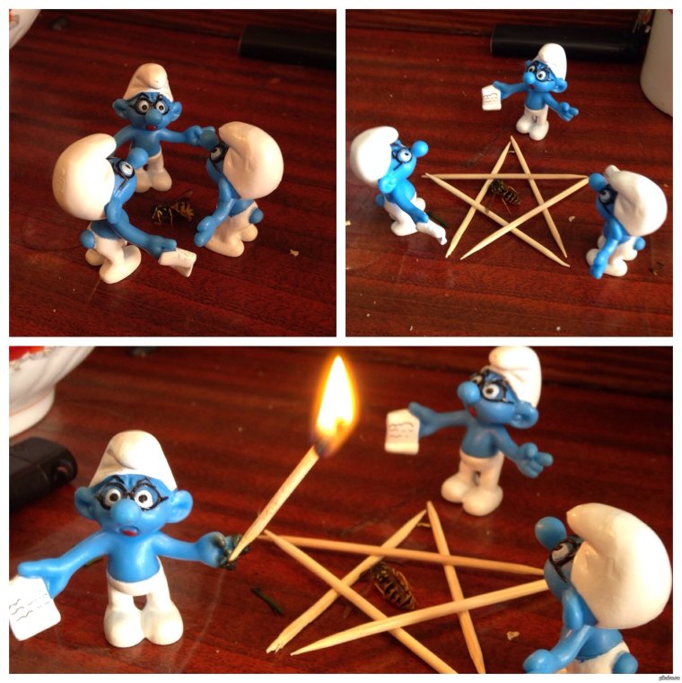 Смурфики прикол