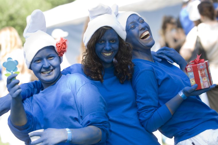 Смурфики Всемирный день