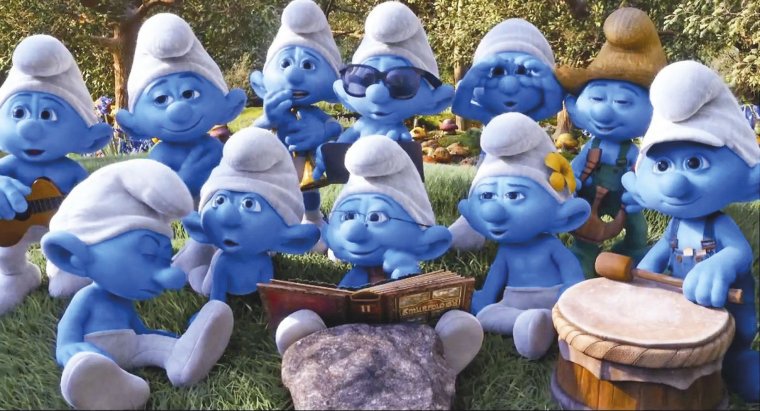 Ворчун Смурфики фильм