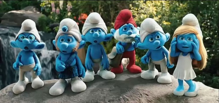 Смурфики фильм 1