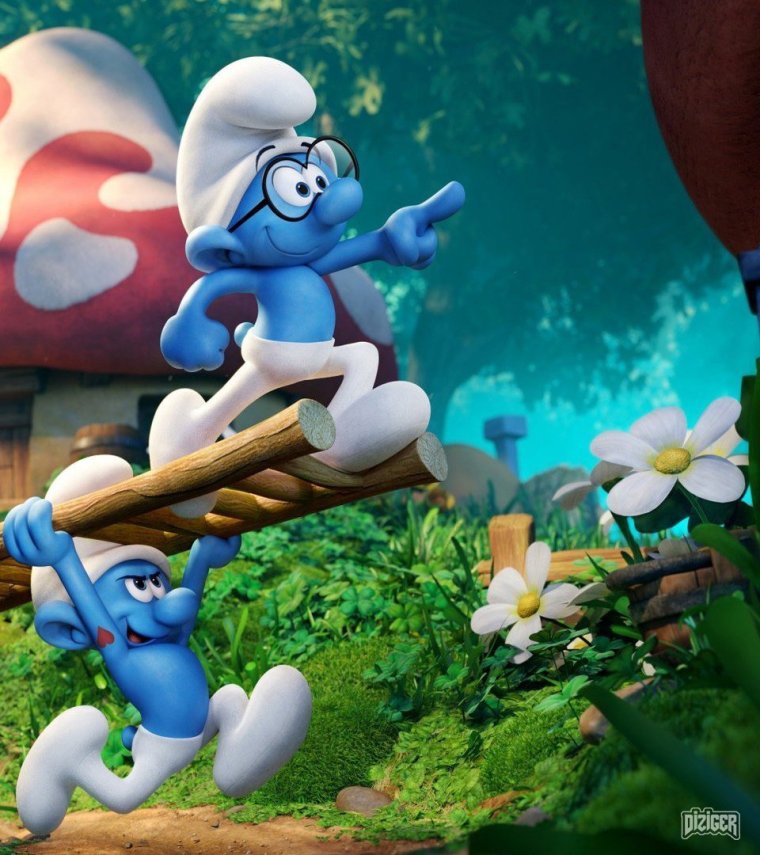 Смурфики Затерянная деревня мультфильм