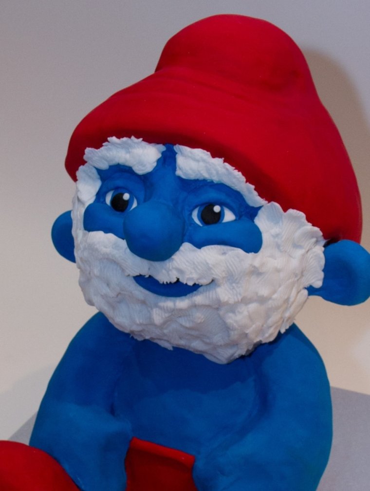 Папа Смурф дед Мороз