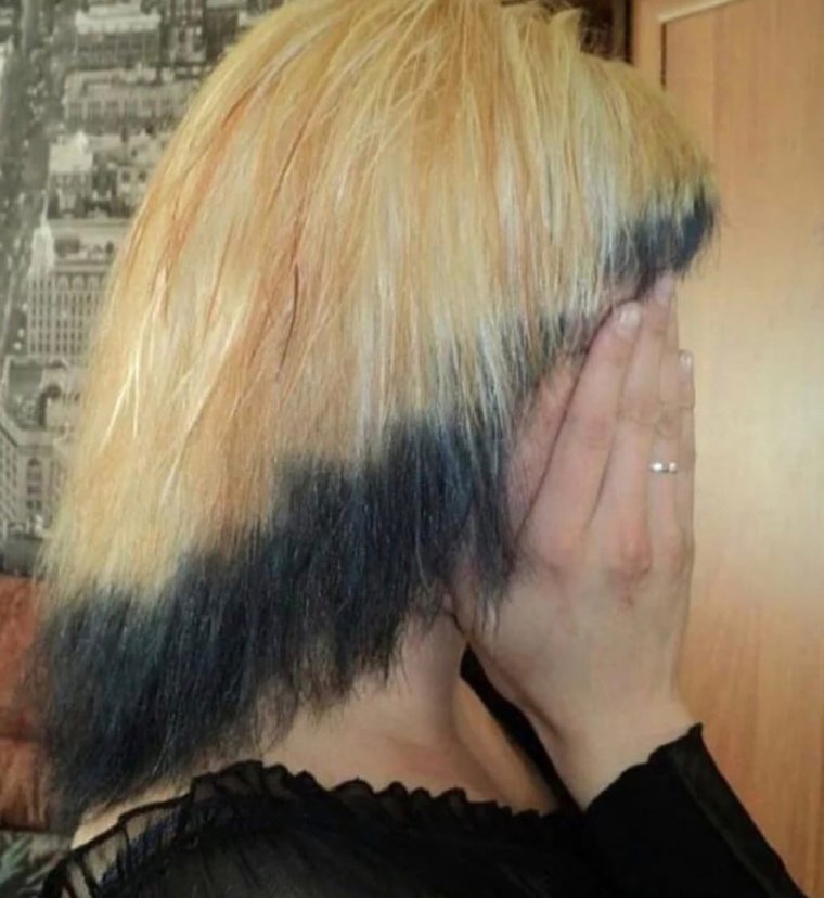 Испорченные волосы после окрашивания