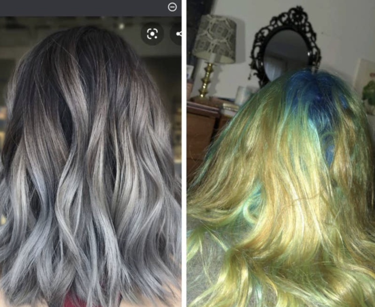 Криво подстриженные волосы