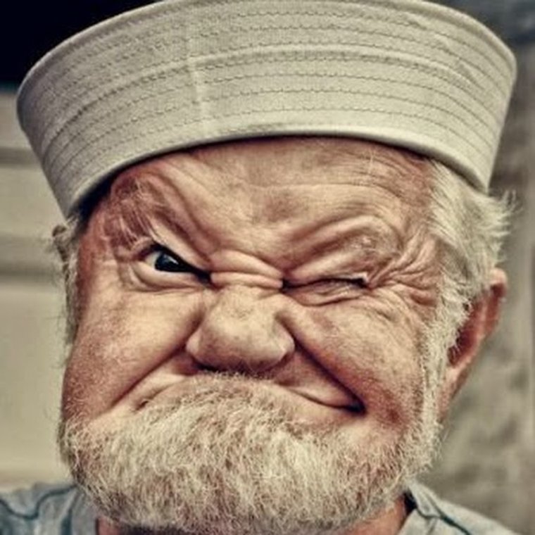 Смешной дед Мороз