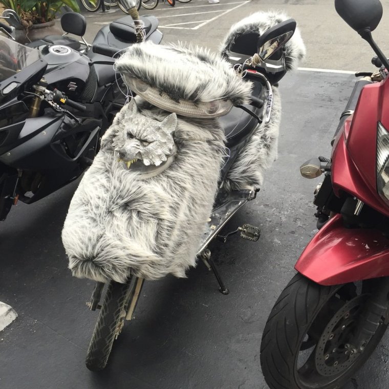 Приколы с мотоциклами