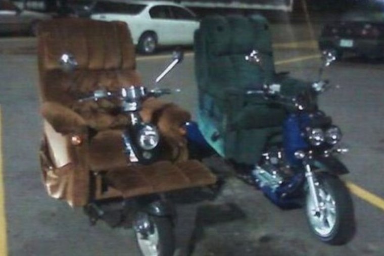 Приколы с мотоциклами