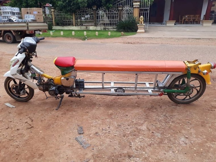 Смешной мотоцикл