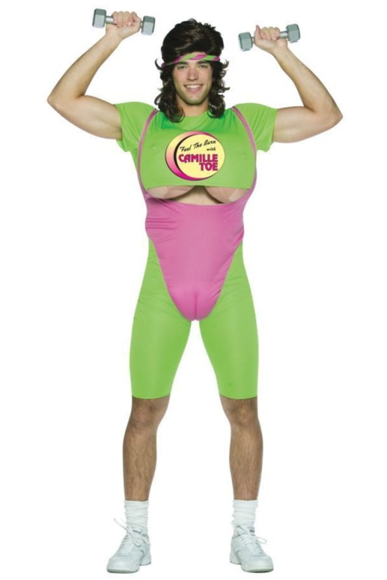 Костюм для аэробики 80-х мужчины