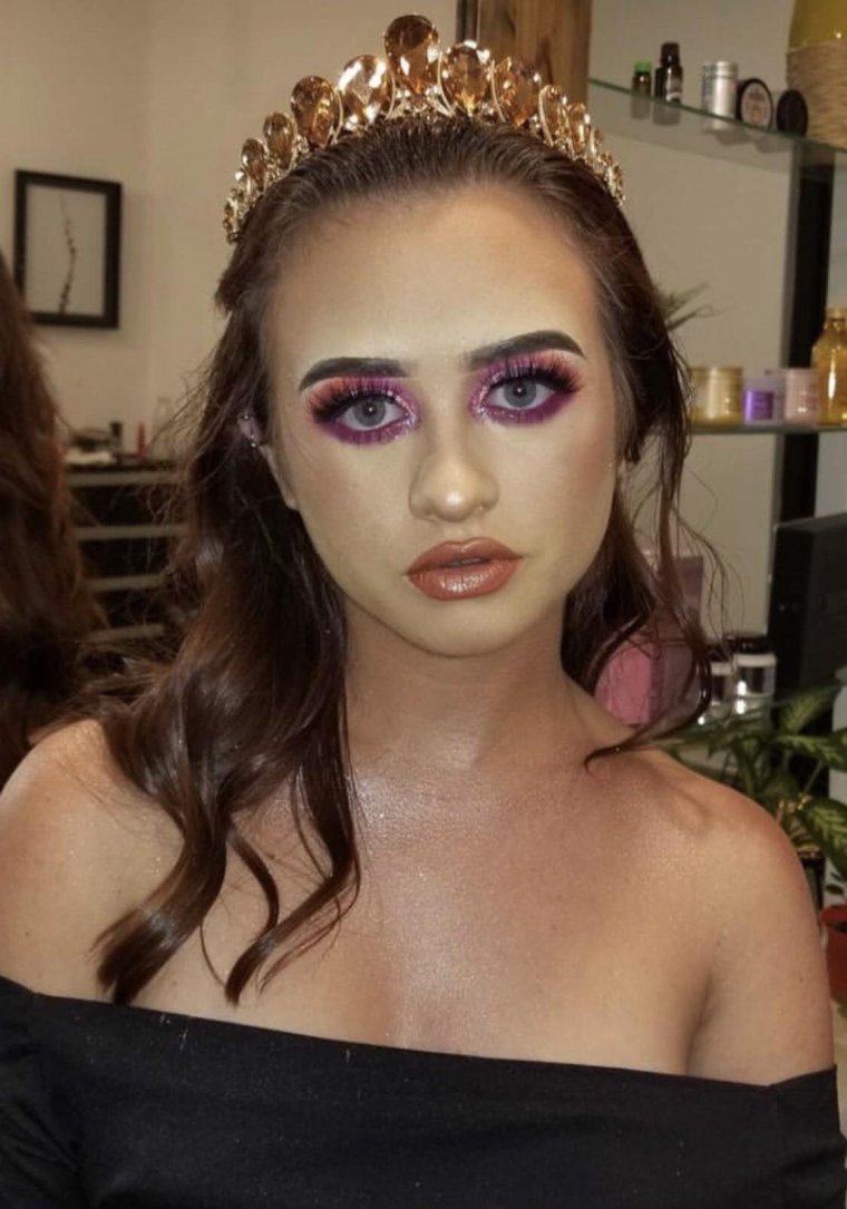 Прикольный макияж