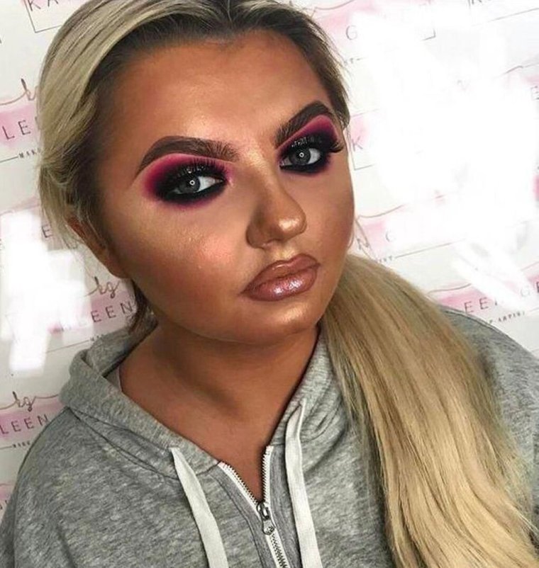 Прикольный макияж