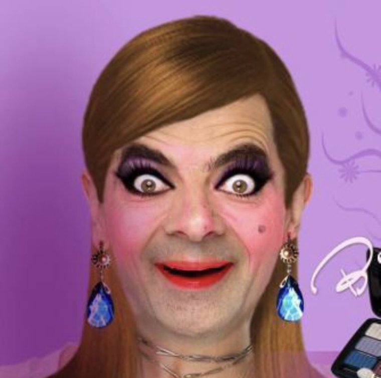 Ужасный макияж