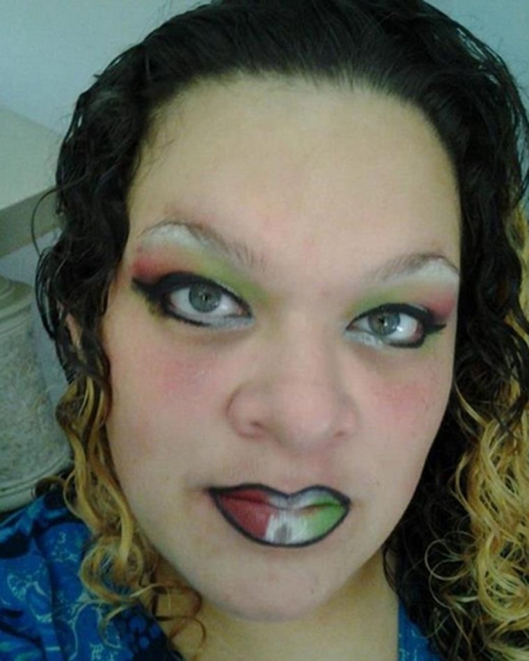 Смешной макияж