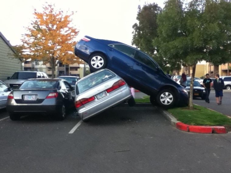 Парковка прикол