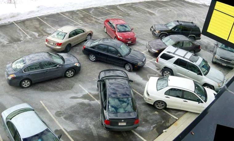 Смешная парковка