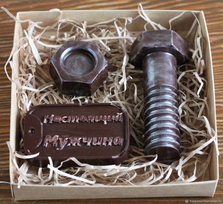 Сувенирный болт с гайкой