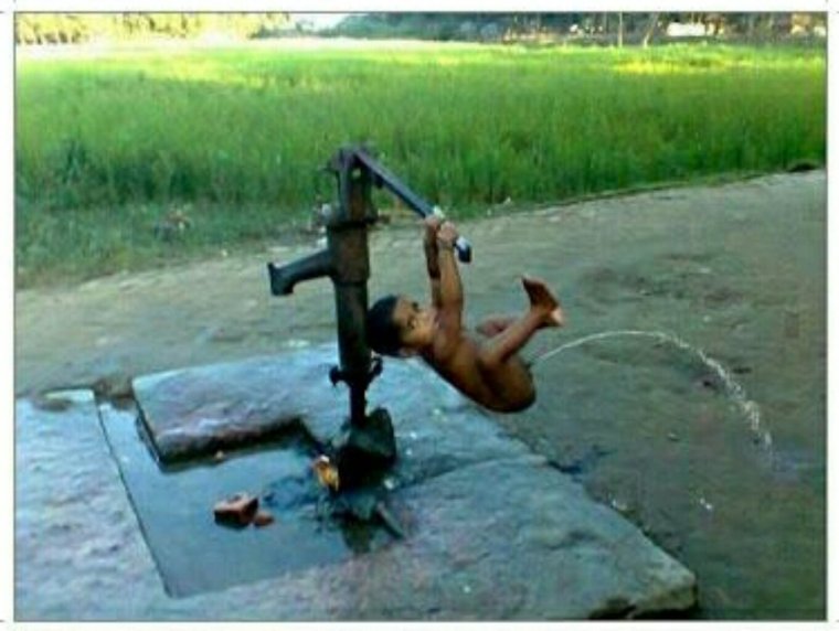 Насос прикол