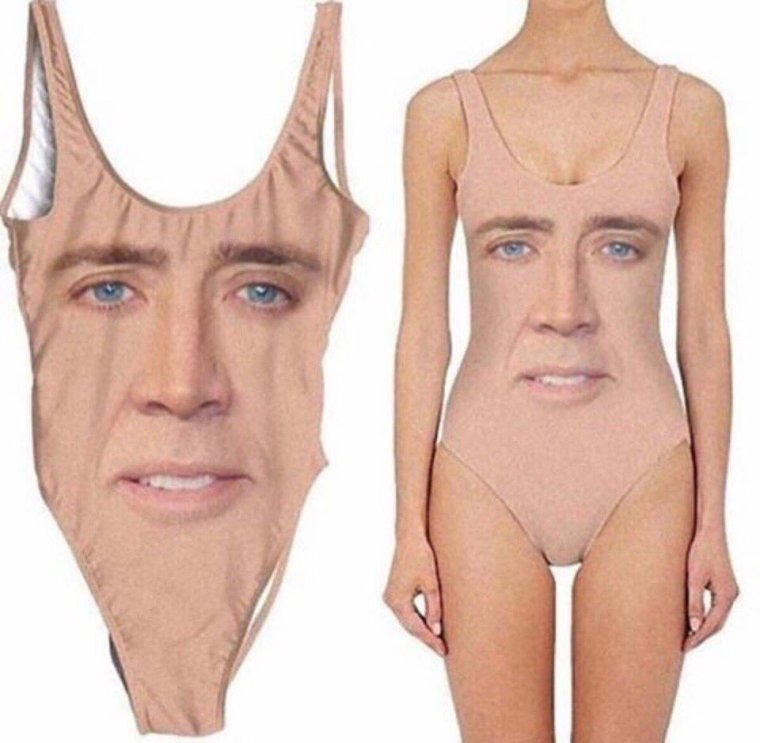 Веселый купальник