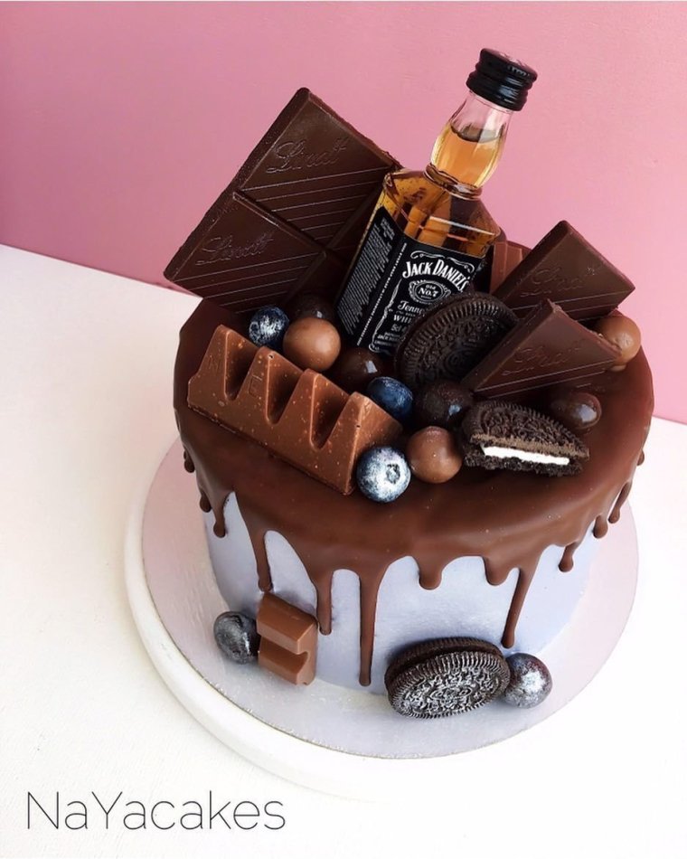 Оригинальные торты для мужчин