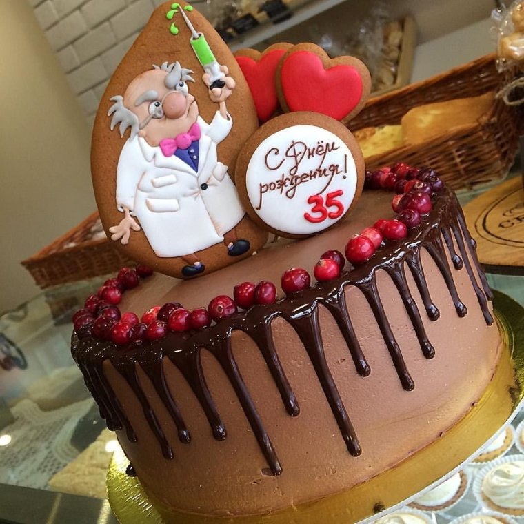 Прикольные торты на день рождения