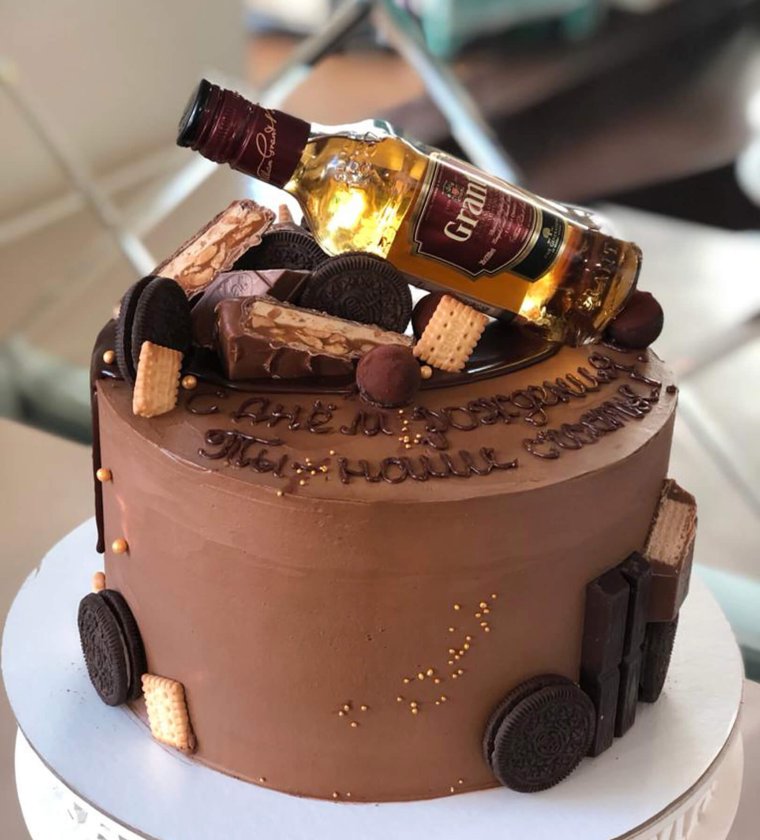 Оригинальные торты для мужчин