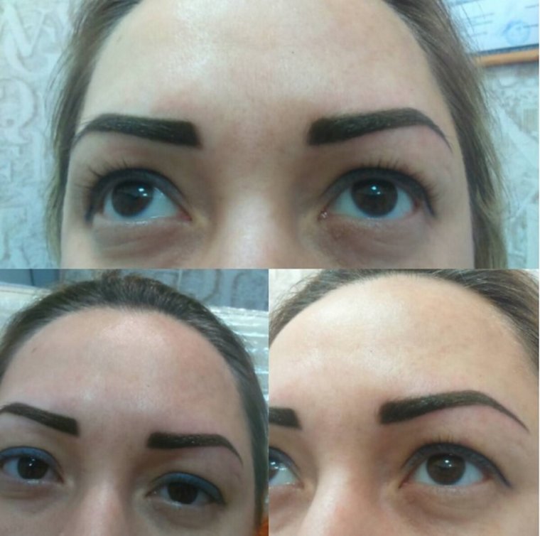 Татуированные брови