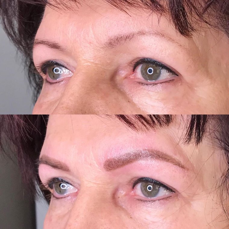 Татуаж бровей